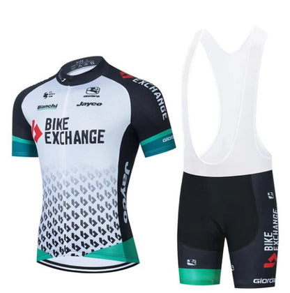 New Team Version Cycling Suit Short Sleeve Suit Men's And Women's Mountain Bike Clothing