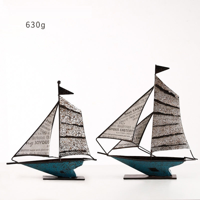 Modern Sailboat Decoration Office Desktop Home