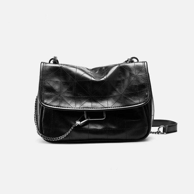 Stray Bag Female Black Chain Shoulder Bag Bag Messenger Female Bag - Online Shop AU.com