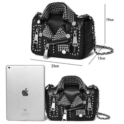 Summer Female Bag Personalized Clothes Bag Rivet Bag - Online Shop AU.com