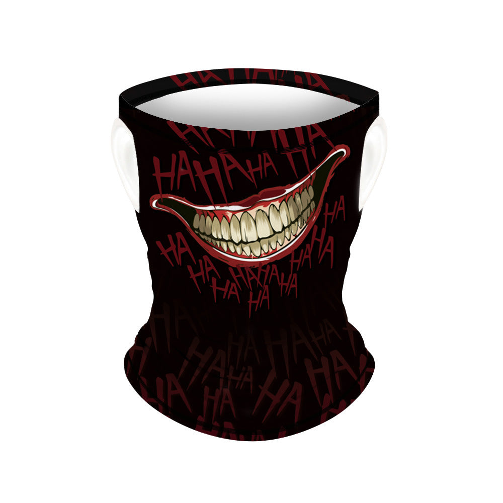 Mask Joker digital print mask