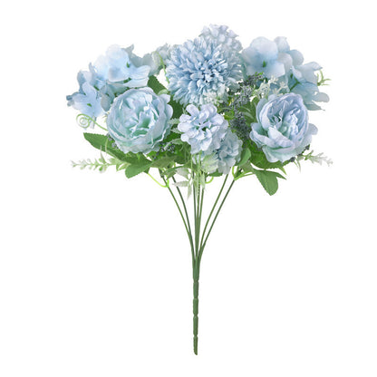 7-core cored simulation peony artificial flowers