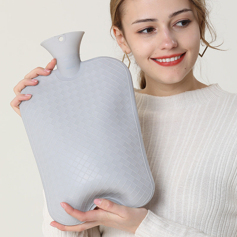 Hot Water Bottle 3000ml Large Capacity Hot Water Bag Water Injection