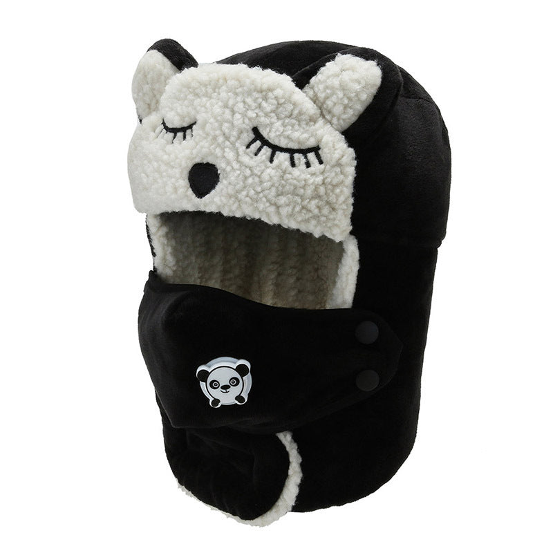 Cartoon winter warm hat