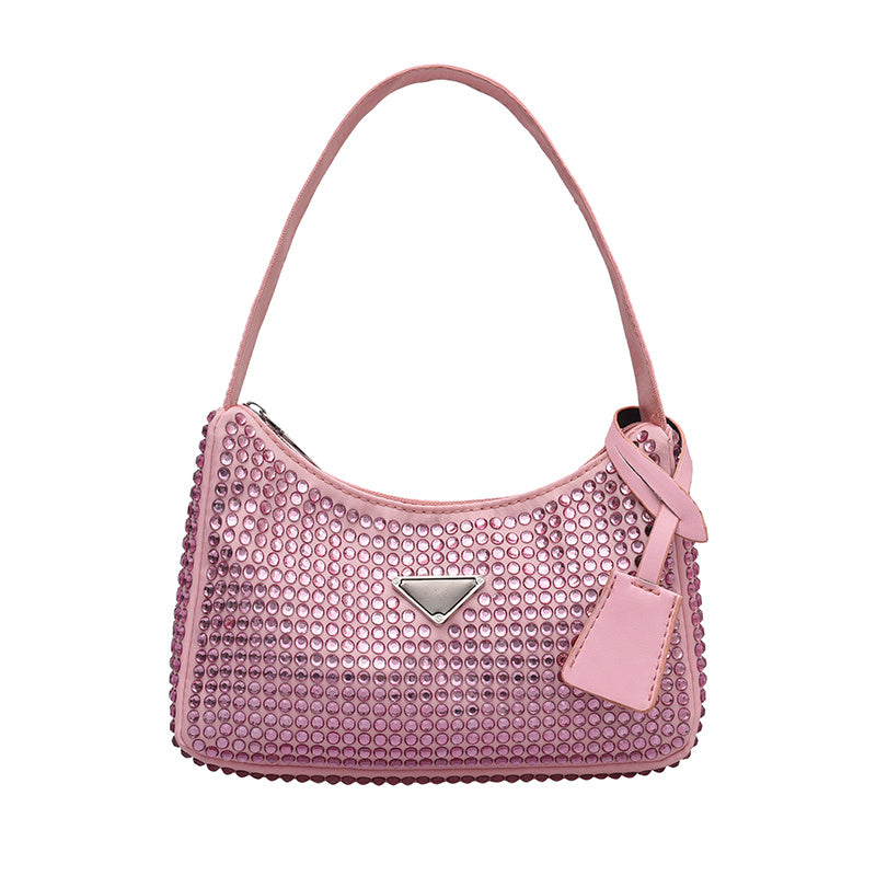 Square Bag Shoulder Bag Texture Messenger Bag Handbag - Online Shop AU.com