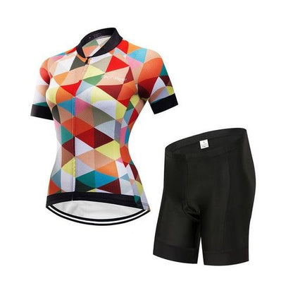 Professional Jersey Short Sleeve Strap Set Summer Bike Mountain Bike Jersey Wear Moisture Perspiration