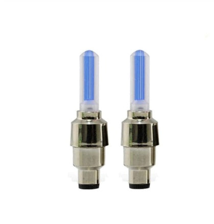 Neon Lights Tyre Wheel Valve Cap Light LED Car Tire Valve Caps Air Cover Tire Rim Valve Wheel Stem Cap Bike Light - Online Shop AU.com
