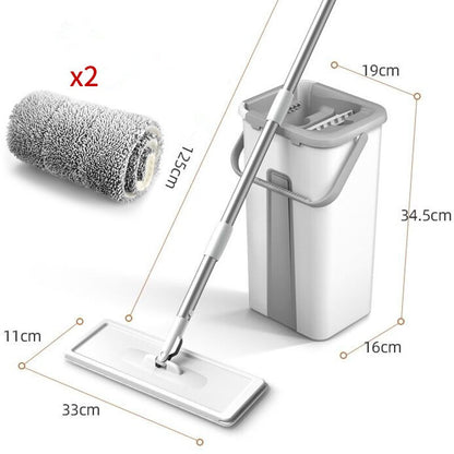 Mop Magic Floor Squeeze Squeeze Mop With Bucket Flat Bucket Rotating Mop For Wash Floor House Home Cleaning Cleaner Easy