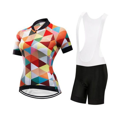 Professional Jersey Short Sleeve Strap Set Summer Bike Mountain Bike Jersey Wear Moisture Perspiration