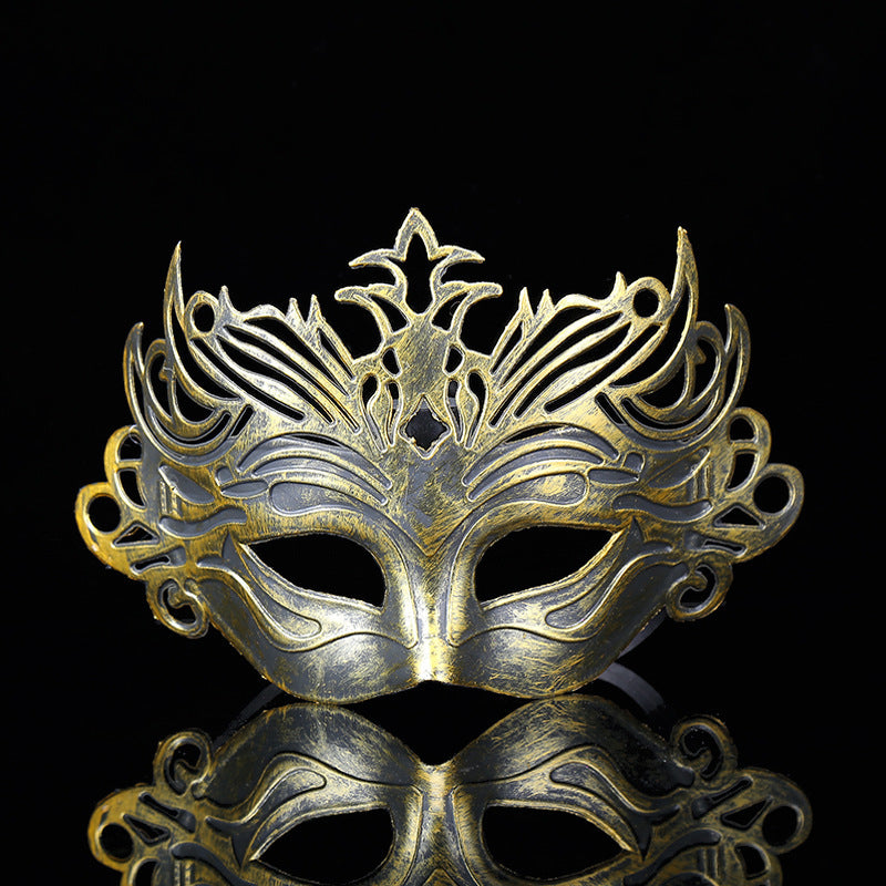 Mask Creative Fashion Antique Plastic Mask Halloween Party Mask