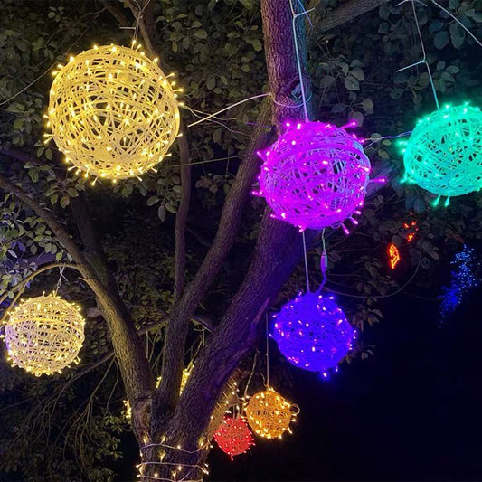 LED Vine Ball Light Waterproof Christmas Holiday Decorative String Lights
