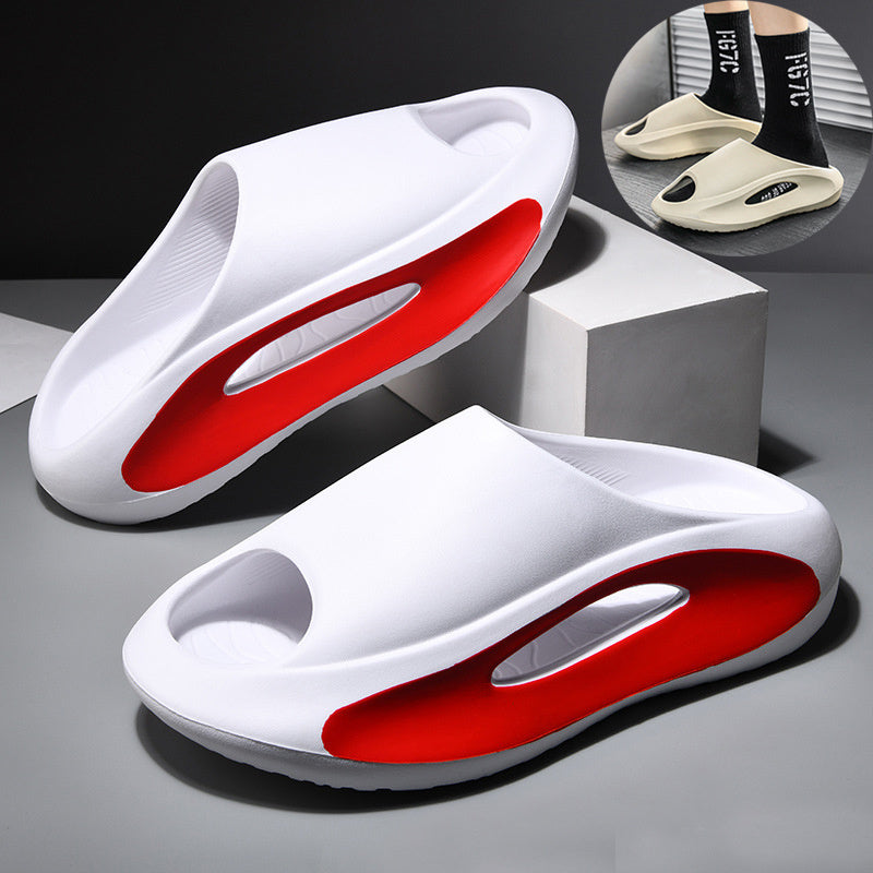 Slippers Women Men Peep Toe Slipper Summer Hollow Unisex Sports Beach Shoes - Online Shop AU.com