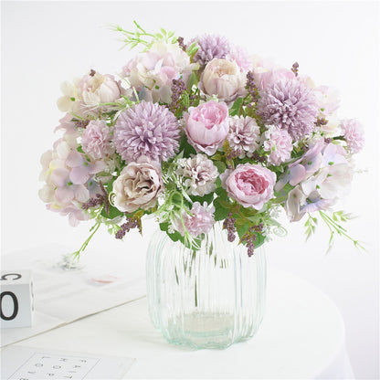 7-core cored simulation peony artificial flowers