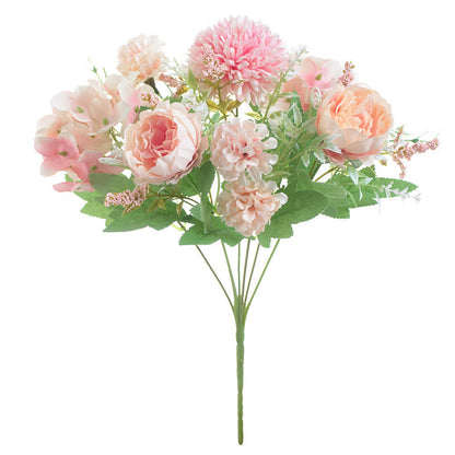 7-core cored simulation peony artificial flowers