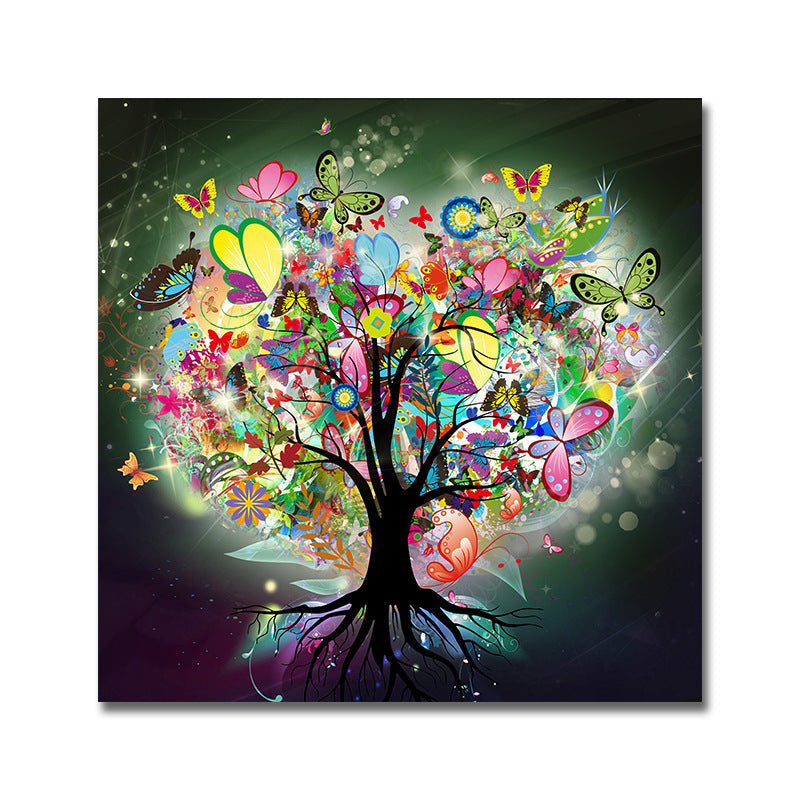 Tree Of Life Fast Decoration Frameless Painting