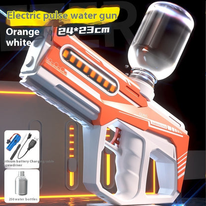 Water Guns Children's Full-automatic Water-absorbing Electric Water Gun Toy