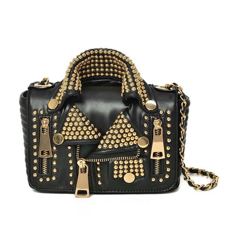 Summer Female Bag Personalized Clothes Bag Rivet Bag - Online Shop AU.com