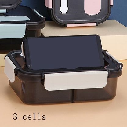 Kitchen Lunch Box Work Student Outdoor Activities Travel Microwave Heating Food Container Plastic Bento Box Storage Snacks Boxes - Online Shop AU.com