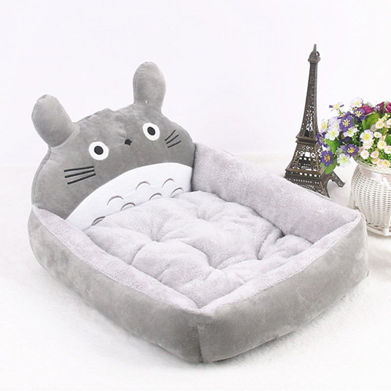 Puppy Cat Bed Sofa Washable Cartoon Pet Beds For Small Dogs CatsPets Products Accessories