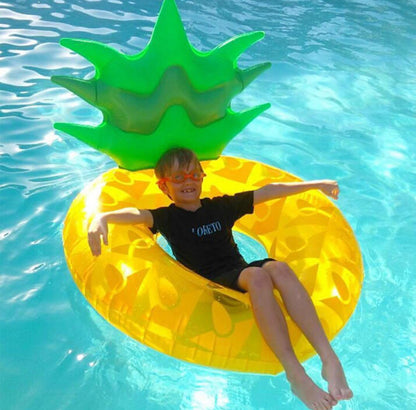 Inflatable Swimming Pool Pineapple Floating Row Air Cushion Bed Summer Water Floating Hammock Air Mattress Water Sports Toys