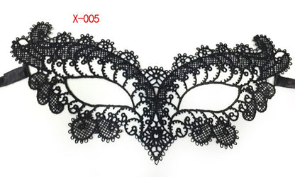 Mask Series black lace mask