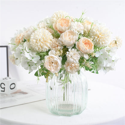 7-core cored simulation peony artificial flowers