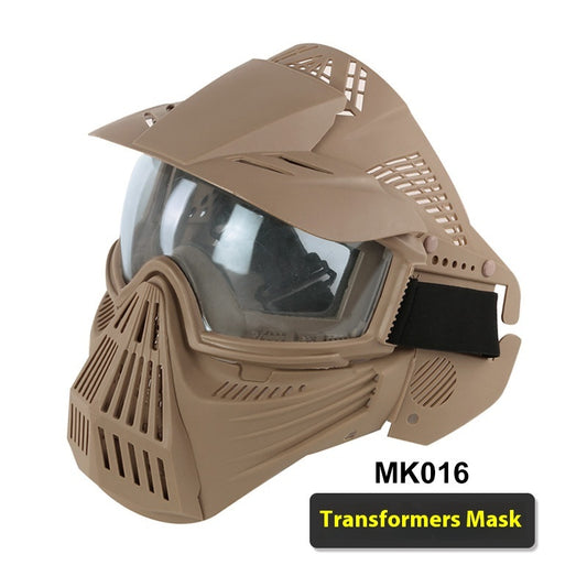 Tactical Mask Outdoor Real CS Field Tactical Mask Riding Protective Mask