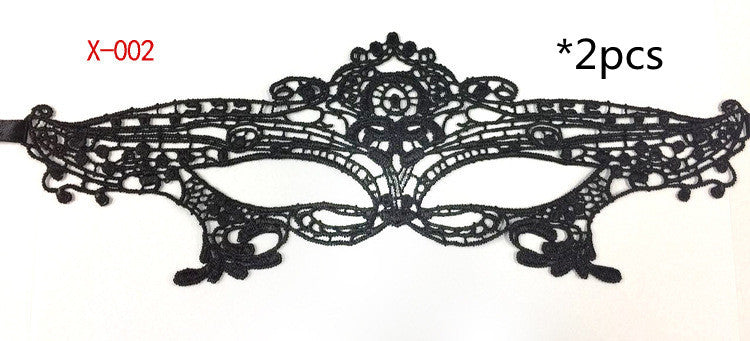 Mask Series black lace mask