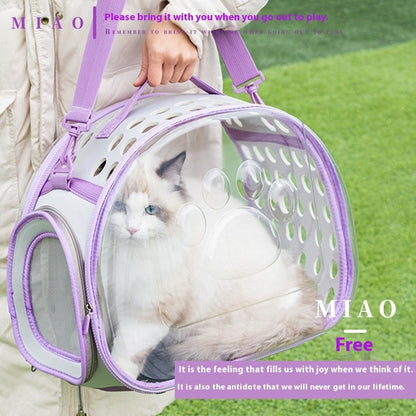 Pet Cat Transparent Bag Space Capsule Backpack