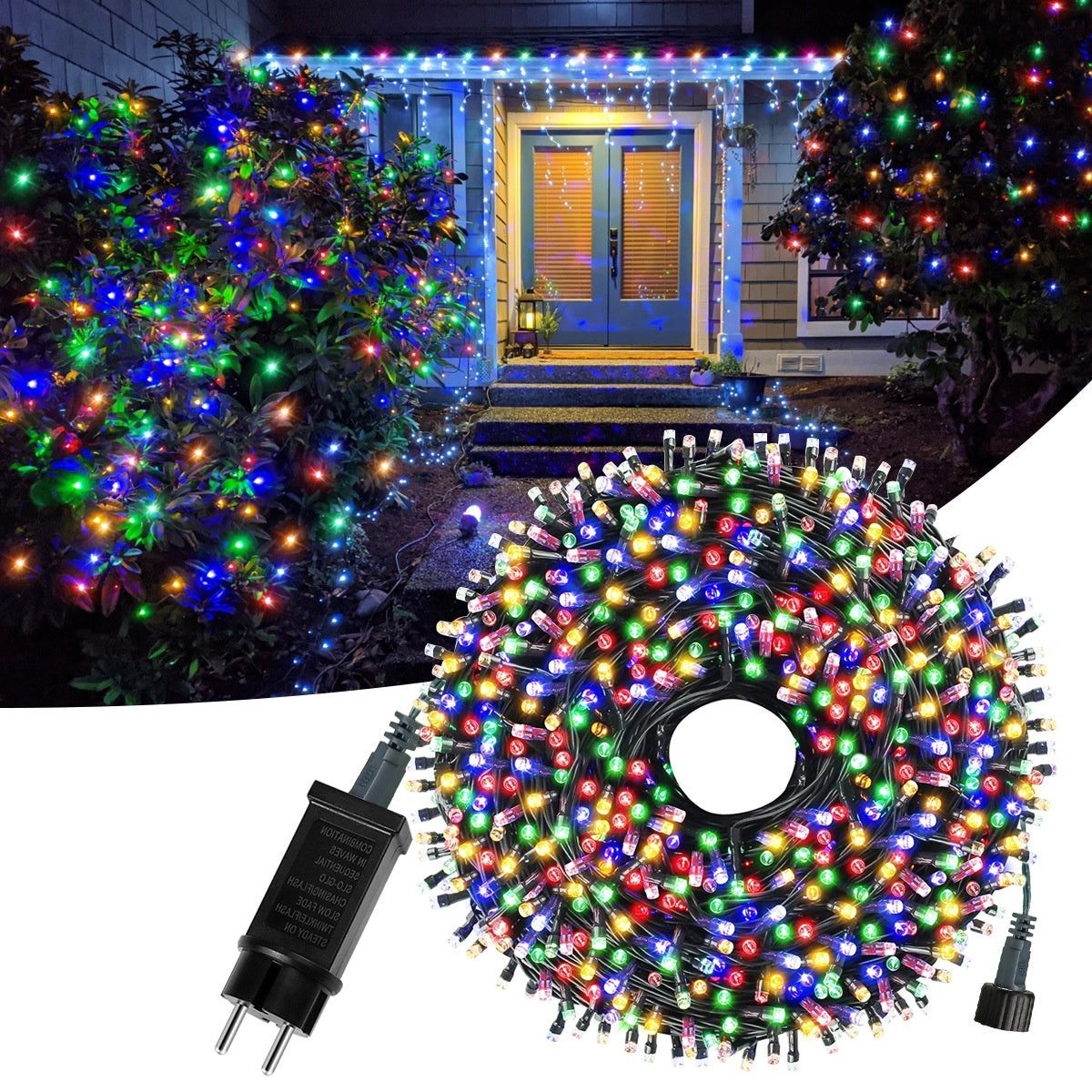 LED Lighting Chain 24v Low Voltage Small Coloured Lights 220V110V Starry Sky Star String Christmas Lights Holiday Decorative Light
