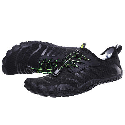 Upstream shoes men's shoes outdoor wading shoes ladies five-finger beach shoes