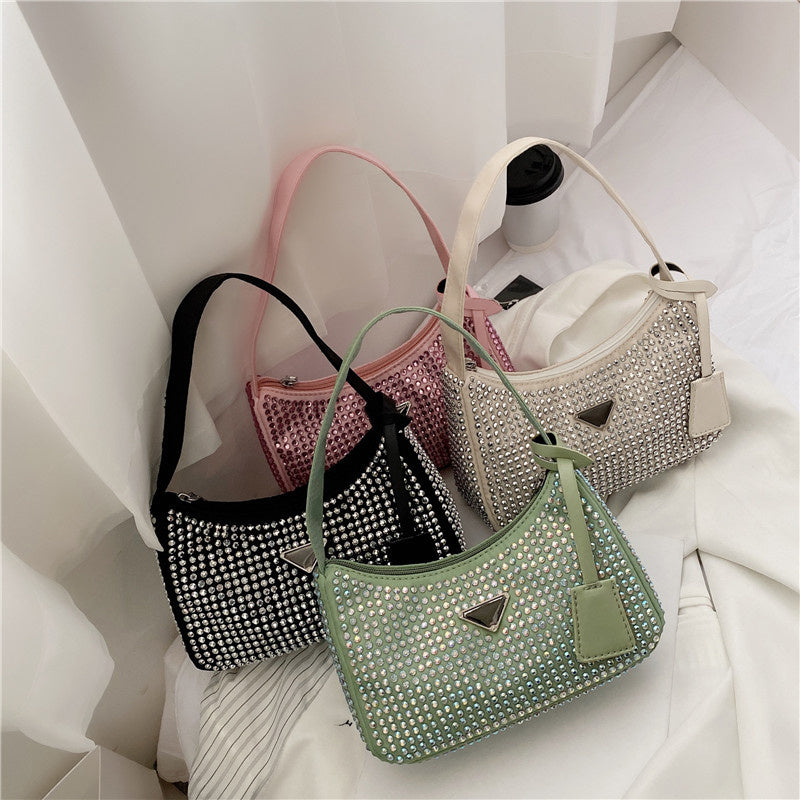 Square Bag Shoulder Bag Texture Messenger Bag Handbag - Online Shop AU.com