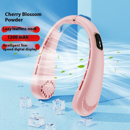 Neck Fan Halter Bladeless Fan Mini Portable