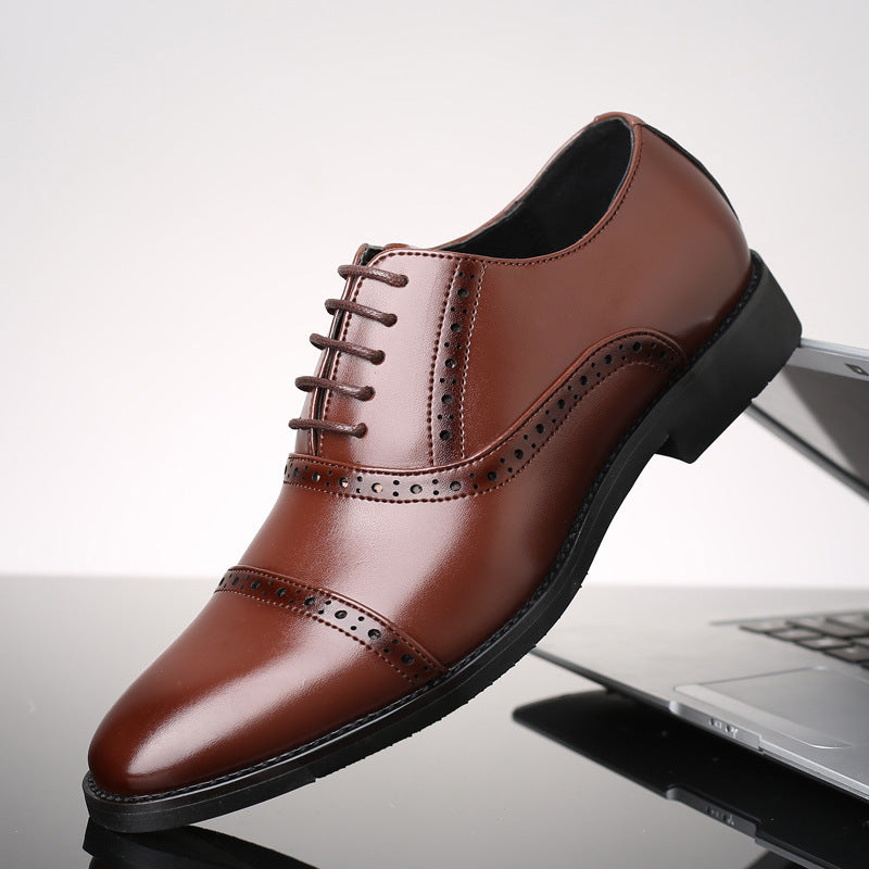 Style British Casual Business Leather Shoes Men - Online Shop AU.com