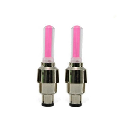 Neon Lights Tyre Wheel Valve Cap Light LED Car Tire Valve Caps Air Cover Tire Rim Valve Wheel Stem Cap Bike Light - Online Shop AU.com