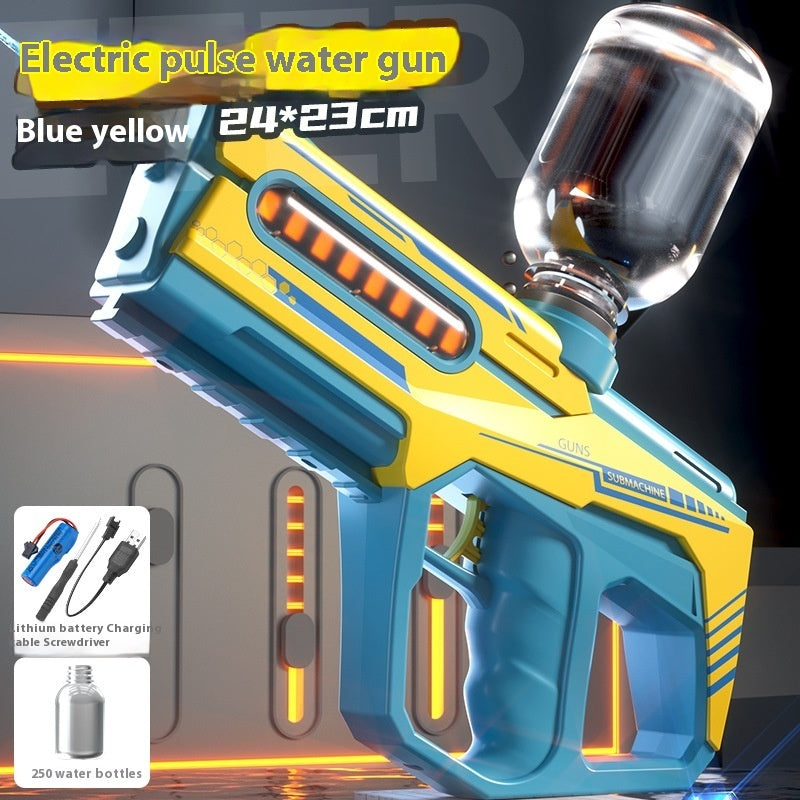 Water Guns Children's Full-automatic Water-absorbing Electric Water Gun Toy