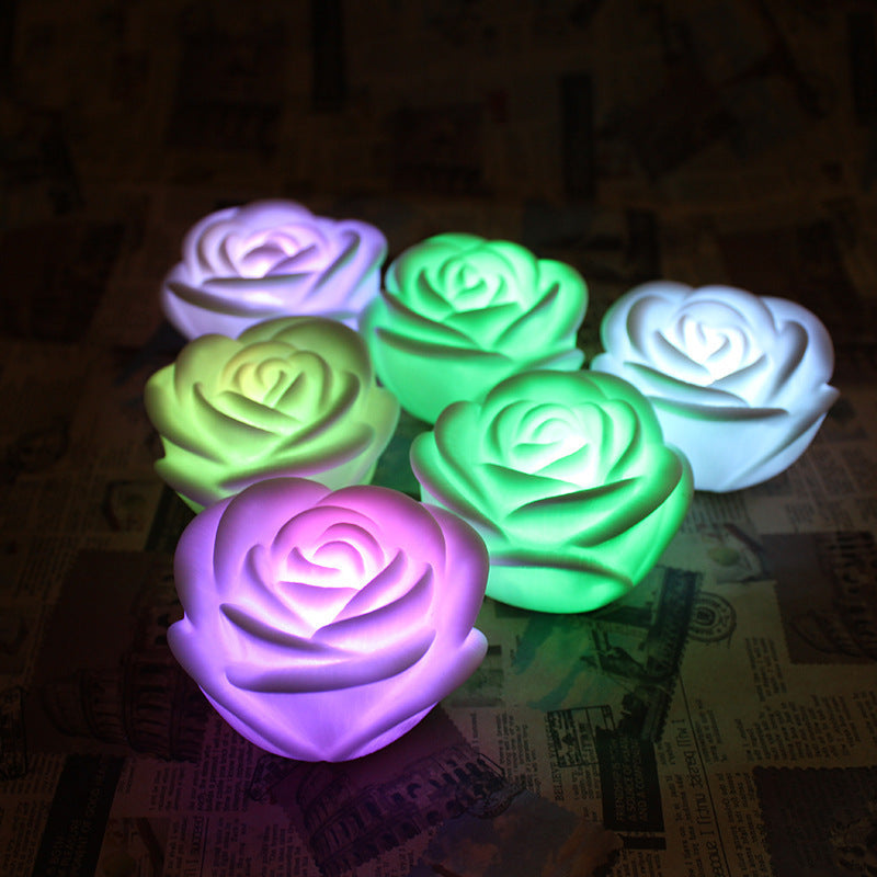 Birthday Party Supplies Creative Christmas Decoration Rose Lights