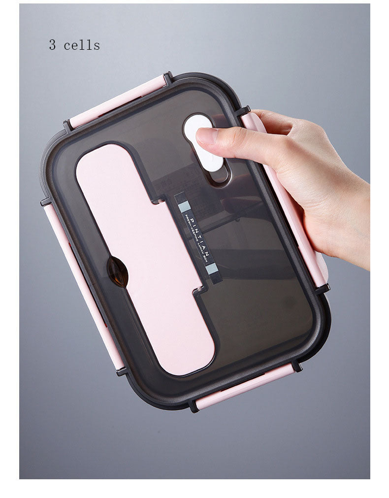 Kitchen Lunch Box Work Student Outdoor Activities Travel Microwave Heating Food Container Plastic Bento Box Storage Snacks Boxes - Online Shop AU.com