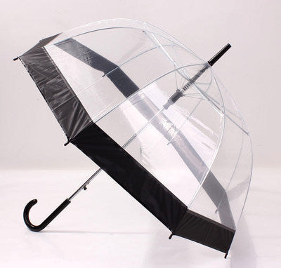 Transparent Umbrella Princess Arch Reinforced Long Handle Umbrella