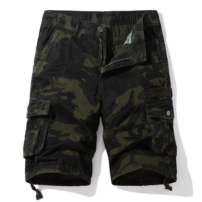 Plus Size Fifth Pants Cargo Shorts Men