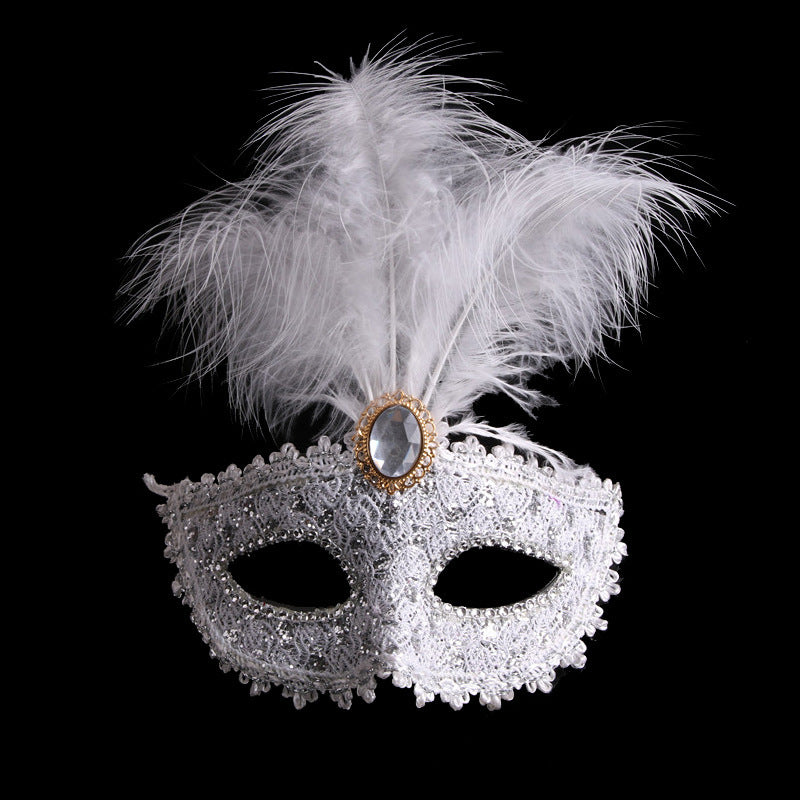 Mask Leather Feather Mask Ball Party Mask Cosplay