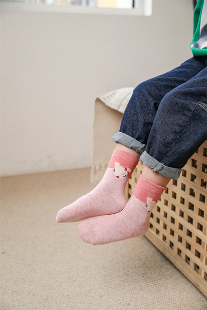 Girls Socks Winter Cotton Spring Autumn Winter Thick Baby Socks