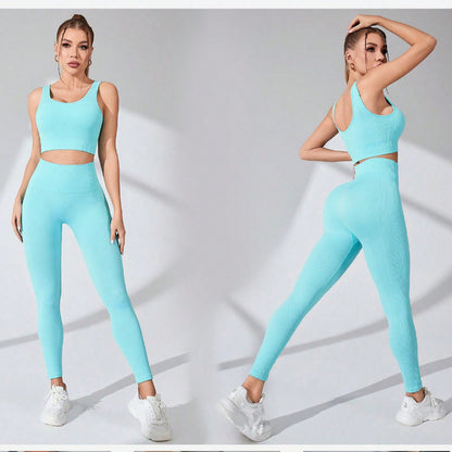 Exercise Yoga Clothes Quick drying Lightweight Breathable High Elastic Running Fitness Sportswear