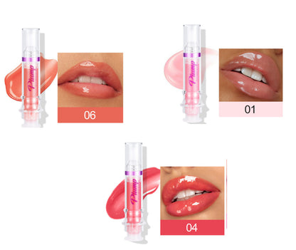 Tube Lip Rich Lip Color Slightly Spicy Lip Honey Lip Glass Mirror Face Lip Mirror Liquid Lipstick