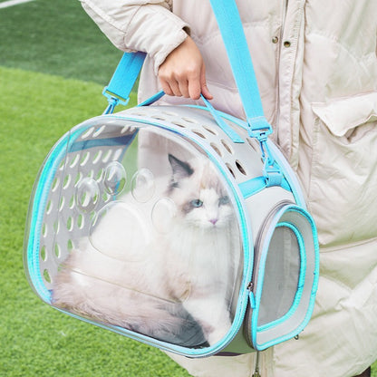 Pet Cat Transparent Bag Space Capsule Backpack