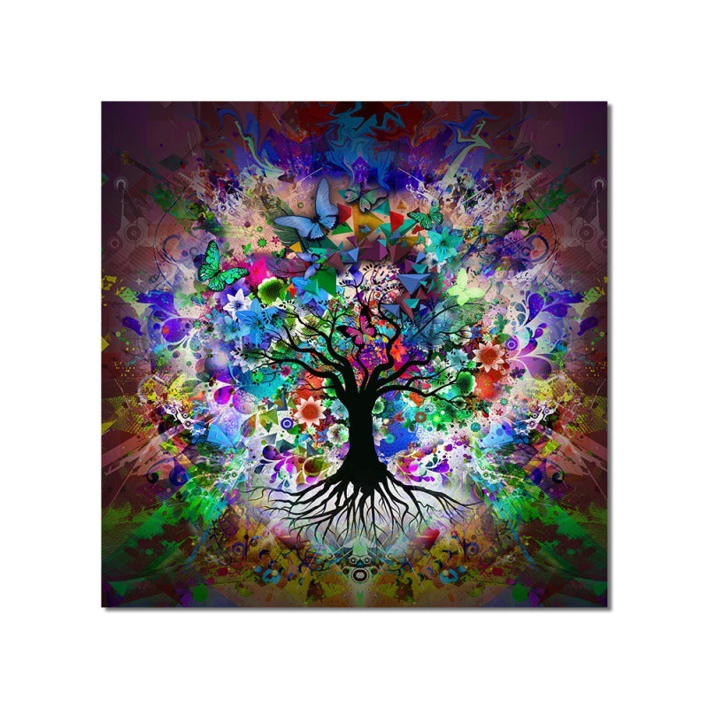 Tree Of Life Fast Decoration Frameless Painting