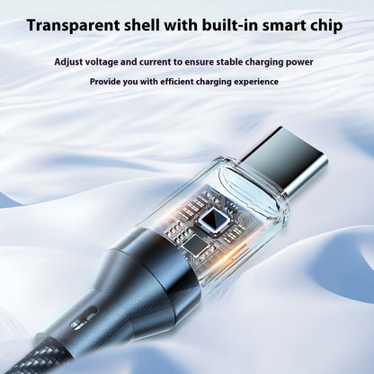 Type C Fully Compatible With Digital Display Super Fast Charge Data Cable