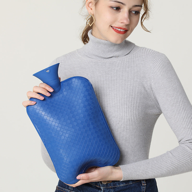 Hot Water Bottle 3000ml Large Capacity Hot Water Bag Water Injection