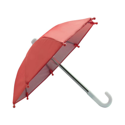 Mobile Phone Holder Locomotive Umbrella Waterproof Portable Mini Parasol Alloy Sun Shade Bicycle Umbrella For Riding