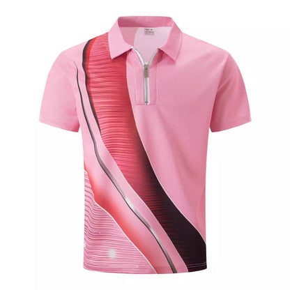 Gradient Polo Shirt Men